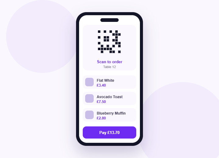 QR ordering